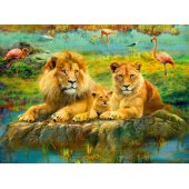 Puzzle 500 Lions in the Savanna