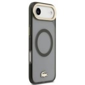Frosted Finish Gold Logo MagSafe Case iPhone Air Black