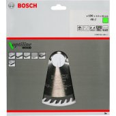 Bosch circular saw blade Optiline Wood, O 190mm, 48Z