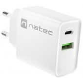 Ribera 20W USB-A + USB-C White