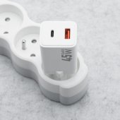 F-Energy USB-C - USB-A GaN3 45W White