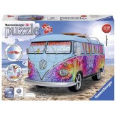 3D Volkswagen T1 spalvingas, 162 vnt.