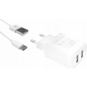 Urban 2.1A USB-C cable white