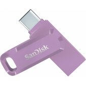 128GB Ultra Dual Drive Go USB / USB-C 3.2 levandų
