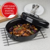 BW07215EU V/ E 38cm S/ B Roaster&Lid
