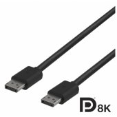 Cable DisplayPort 1.4 8K 60Hz 1.5m Black