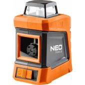 Neo lazerinis nivelyras 75-102 raudonas 15 m