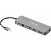 136-45 USB-C 13-in-1 Travel Dock