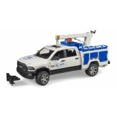 RAM 2500 techninės priežiūros sunkvežimis su kranu ir besisukančiu švyturėliu, model ve