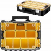 Stanley PRO-STACK Organizer Duo Pack (black/ transparent, 2 pieces)