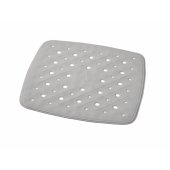 SHOWER MAT PROMO APPROX. 51X51 CM. GREY