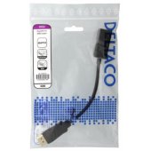 Displayport ma - HDMI fe adapter (DP-HDMI43) Black
