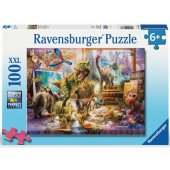 Puzzle 100 pc Dinosaurs
