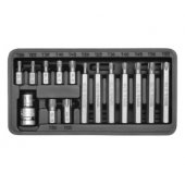 Yato Torx screwdriver bits T20-T55 15pcs. YT-0411