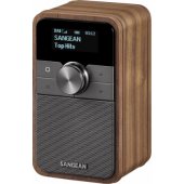 _8247178 Sangean DDR-8 kompaktiškas medinis DAB+ ir FM radijas su „Bluetooth“