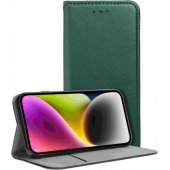 Smart Magneto Book Case Oppo Reno 13F 4G/ 5G Dark Green