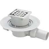 Viega taškinis trapas su grotelėmis Advantix 10cm (703226)