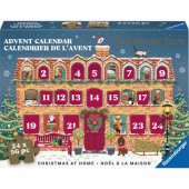 Ravensburger dėlionių advento kalendorius Christmas at Home – vokiškas leidimas