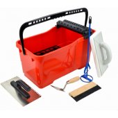 AWTools AWTOOLS plytelių klijavimo įrankių rinkinys su kibiru AW30345