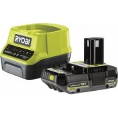 Ryobi 18 V ONE+ battery starter set RC18120-120 (green/ black, charger