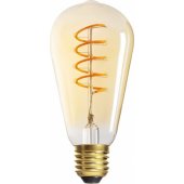 Kanlux LED FILAMENT E27 XLED ST64 4W-SW lemputė 250lm 1800K atspalvis