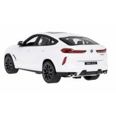 BMW X6 M nuotoliniu būdu valdomas automobilis 1:14, baltas