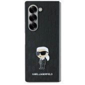 "Saffiano Ikonik Pin Case Galaxy Z Fold 6" Black