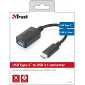 USB-C į USB-A adapterio kabelis