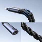 Adapter SY-C03 USB-C 2x USB-C black