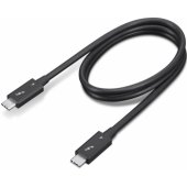 "Thunderbolt cable Male 24 pin USB-C Male Black 24 pin USB-C"