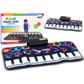 Edukacinis muzikinis kilimėlis-pianinas su muzikos instrumentais