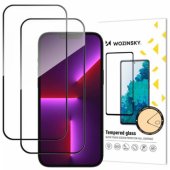 Full Glue Tempered Glass iPhone 17 Pro Black 2-pack