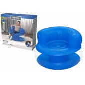 Pripučiama mėlyna kėdė 112 x 112 x 70 cm Bestway 75138