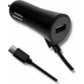 Induction car charger QC USB-C Black