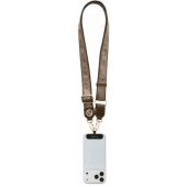 Universal CBDY 4G Tether Patch Strass Metal Logo Brown