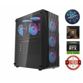 Ryzen 5 9600X 32GB 512GB SSD RTX 5060 NoOS DK352 BLACK