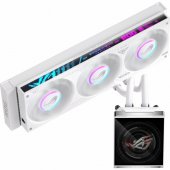 ROG STRIX SLC IV 360 ARGB LCD vandens aušinimas, baltas