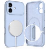 Silicone Magsafe iPhone 17 Mist Blue