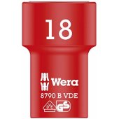 Wera Cyclops socket wrench bit 18x46 - 8790 B VDE, insulated, with 3/ 8