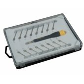 set of precision screwdrivers with interchangeable bits - 16 pcs.