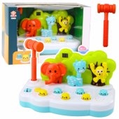 Whack-A-Mole Animals Skill Game Counter Hammer Color