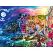 _7171851 Ravensburger dėlionė 2000 detalių Colorful Cinque Terre