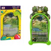 Pinball Arcade Game Dinosaurs Stand Green