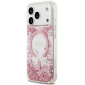 _8466353 Guess dervos pagrindo blizgantis „MagSafe“ dėklas, skirtas iPhone 18 Pro / i