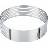 KingHoff reguliuojamas torto žiedas 24-30cm KINGHOFF KH-1474