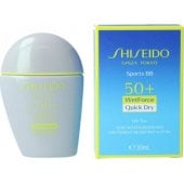 Shiseido SHISEIDO SUN SPORTS BB SPF50+ įdegio skystasis makiažo pagrindas VERY