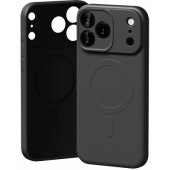 Semi-Silicone Case with MagSafe iPhone 17 Pro Max Black