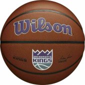 Wilson Wilson Team Alliance Sacramento Kings kamuolys WTB3100XBSAC, rudas