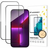 Full Glue Tempered Glass iPhone 17 Air Black 2-pack