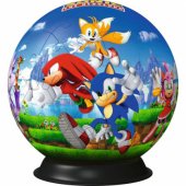 Ravensburger 3D dėlionės kamuolys Sonic the Hedgehog, 72 detalės